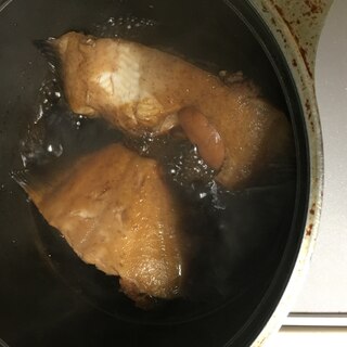 なめたカレイの煮付け